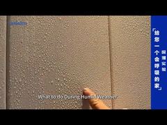 Lantiden paint test about Moisture absorption function